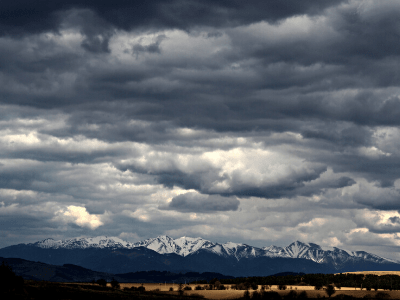 cloudy day